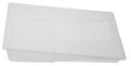 Plastinnsats til malebrett 10 cm 3-pk. - Luxi